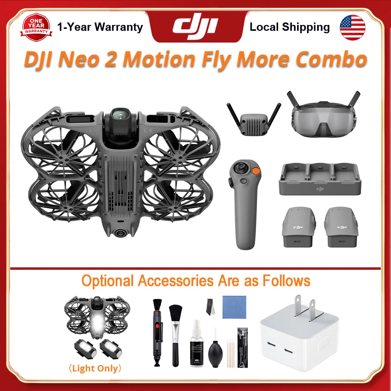 DJI Neo 2 Motion Fly More Comb - đánh giá và giá Drone Kit With Camera