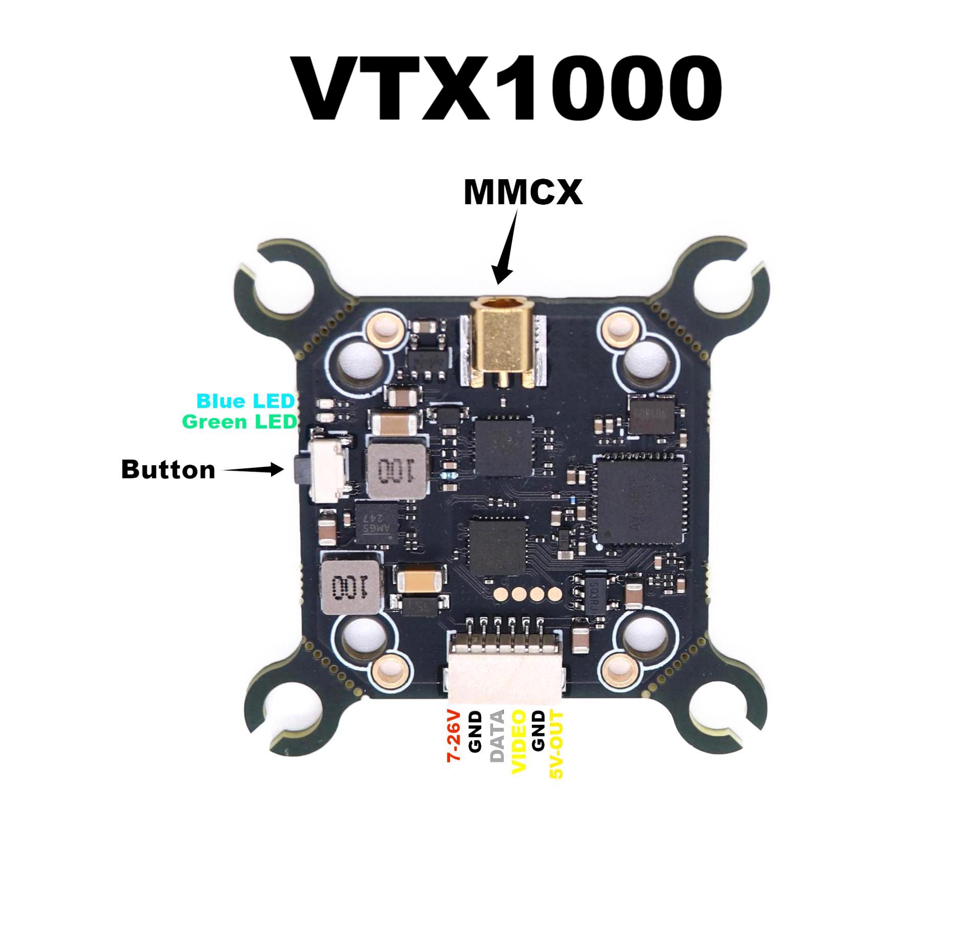 B-CUBE 5.8G VTX 800 1000 1600  - đánh giá và giá Drone Kit Vtol
