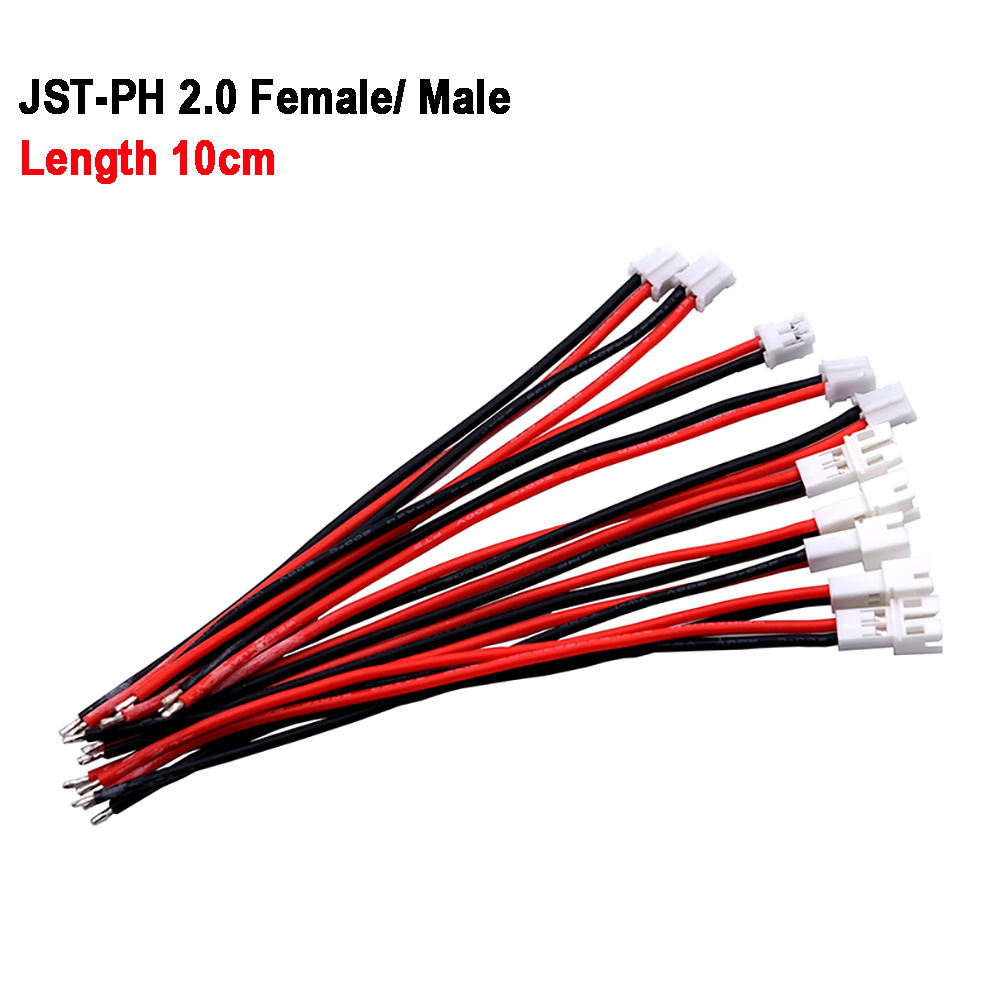 10 Cái 5Cm 24AWG Nhỏ Whoop JST - đánh giá và giá Drone Kit Vtol